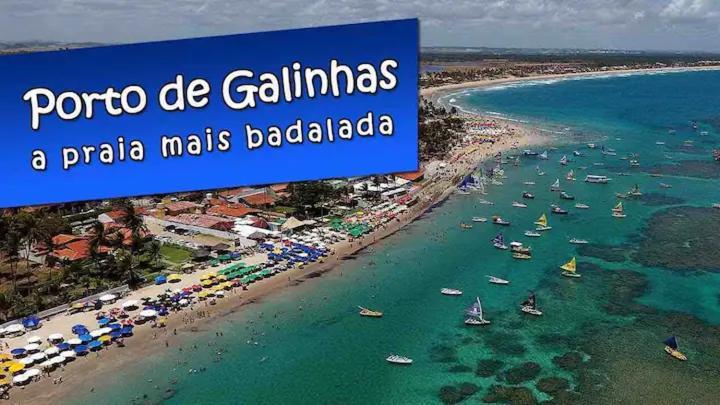 Appartamento Maravilha De Porto Pôrto das Galinhas Esterno foto
